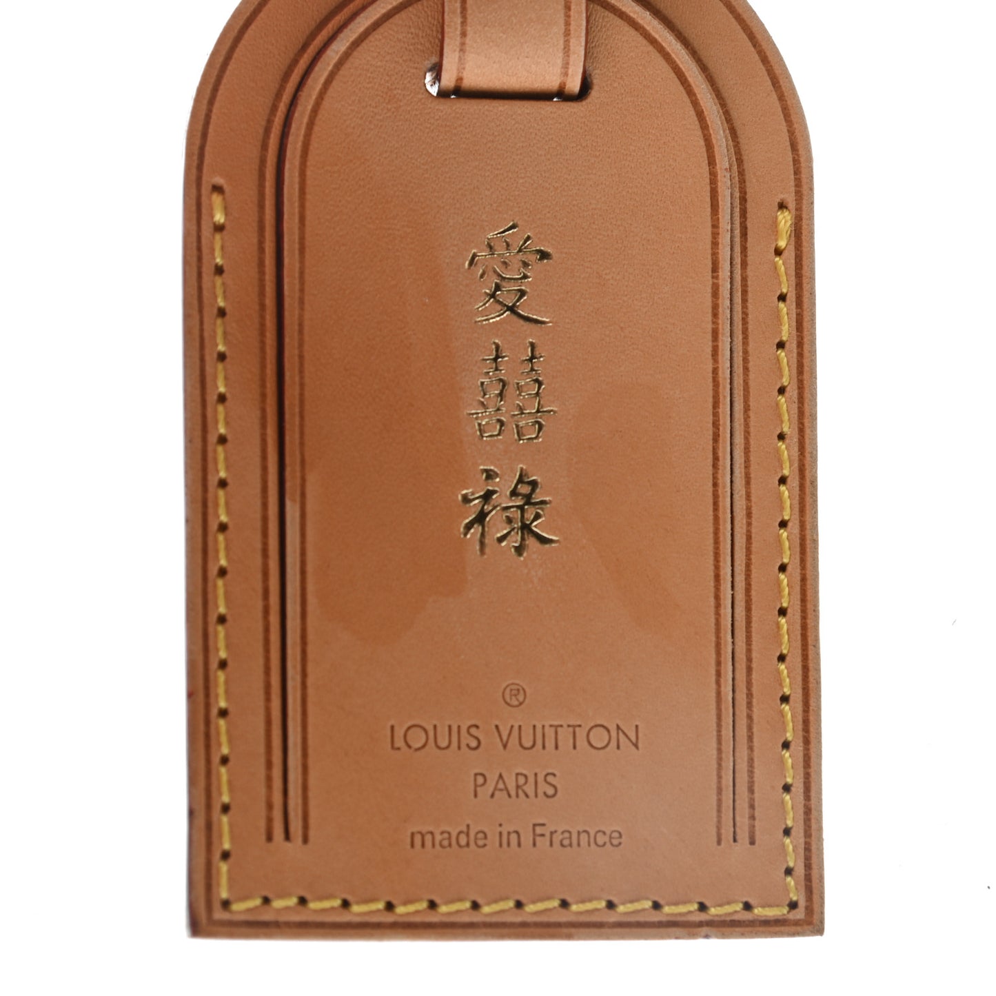 Vachetta Luggage Tag
