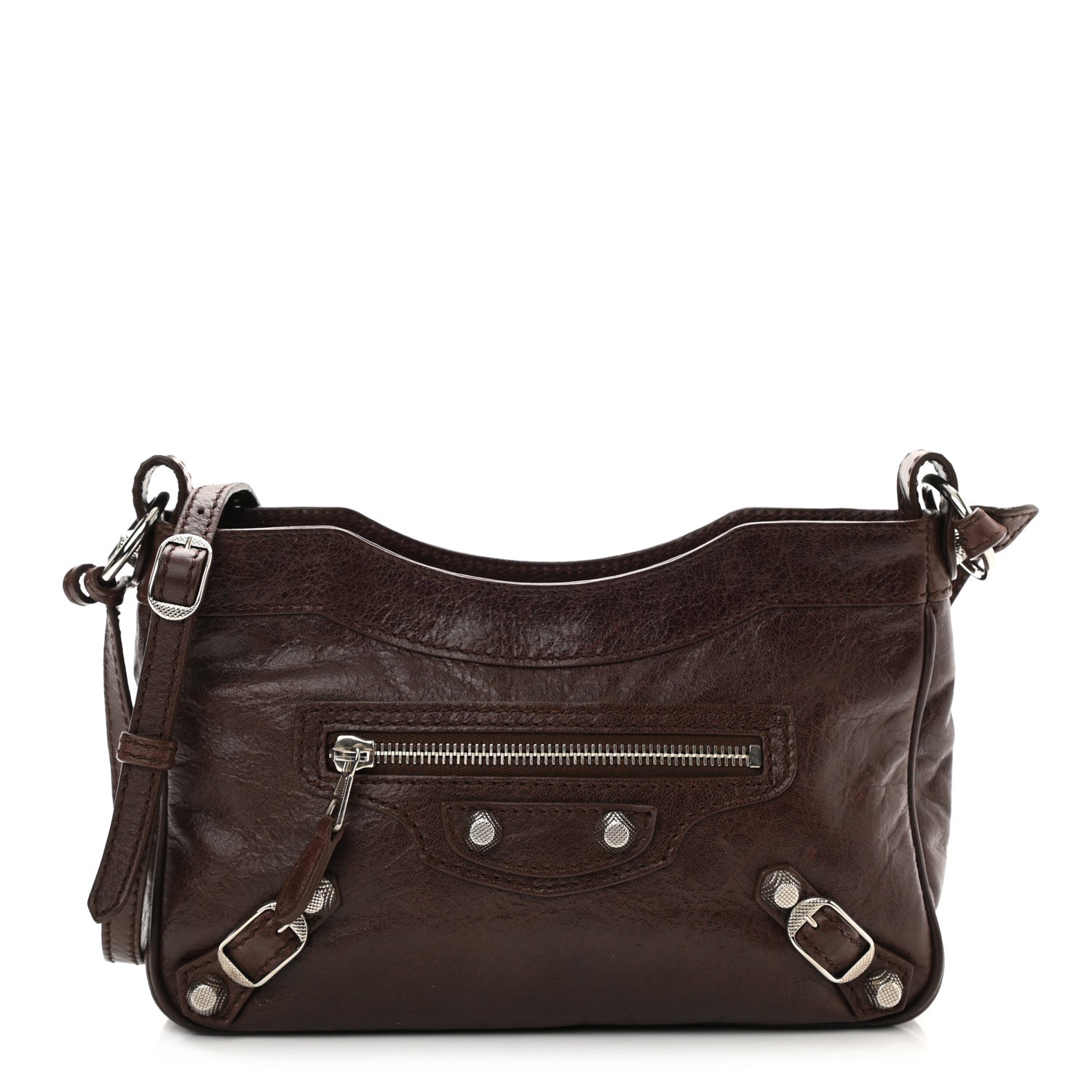 Balenciaga Agneau Giant 12 Silver Hardware Hip Cigare Fonce 1 of 8