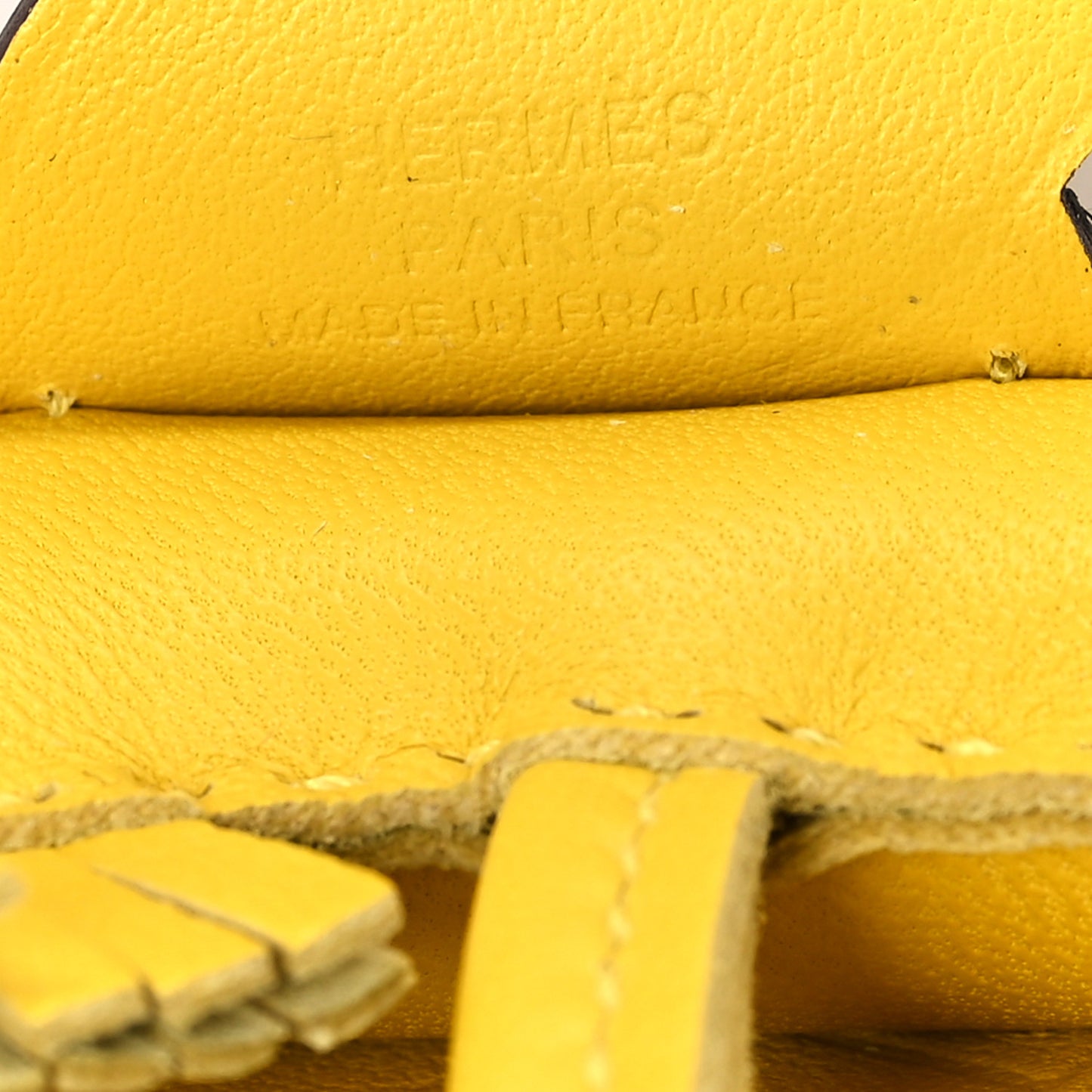 Milo Lambskin Grigri Rodeo Pegase Horse Bag Charm PM Jaune De Naples