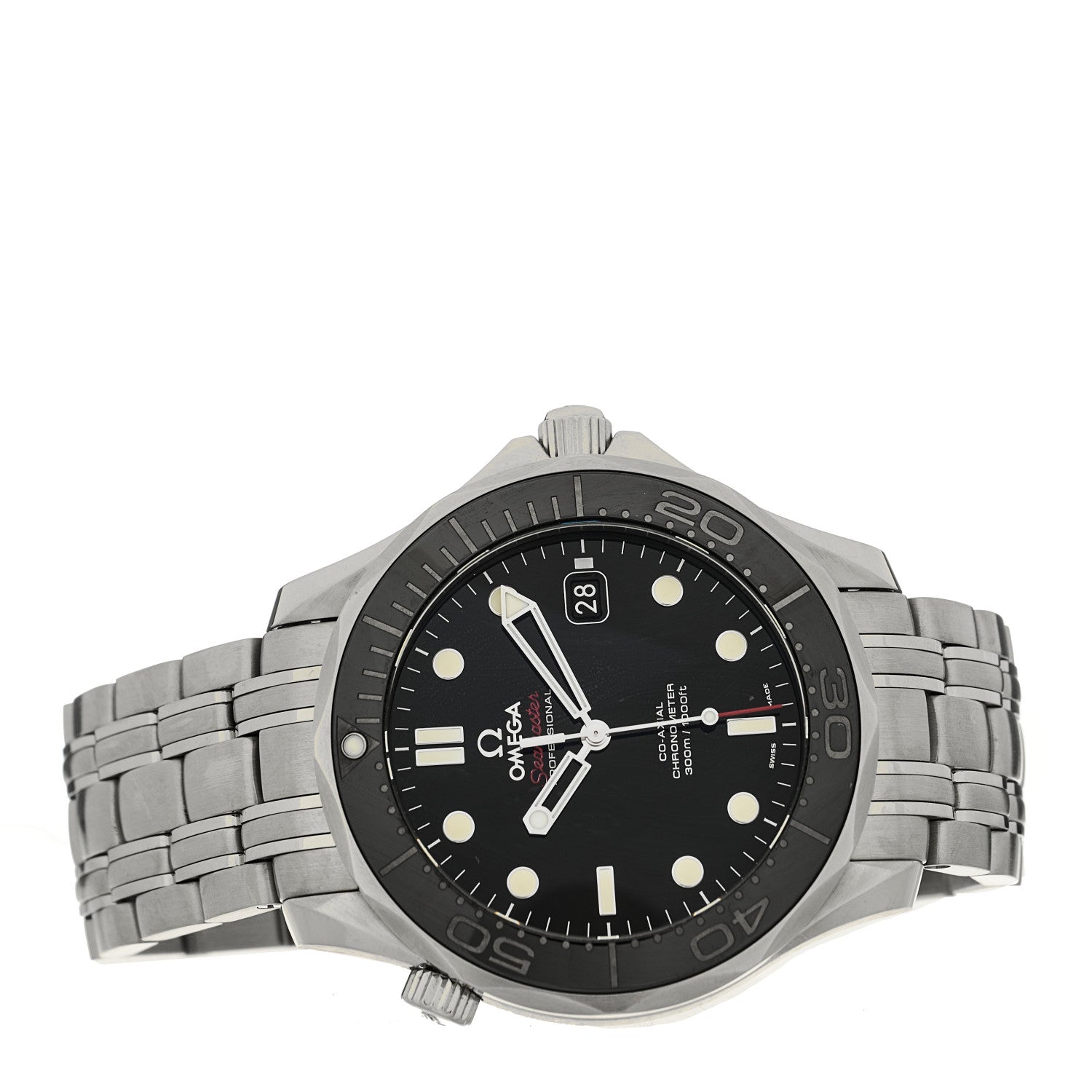 Omega Stainless Steel 41mm Seamaster Professional Co-Axial Diver Automatic Watch Black 212.30.41.20.01.003 2 of 5