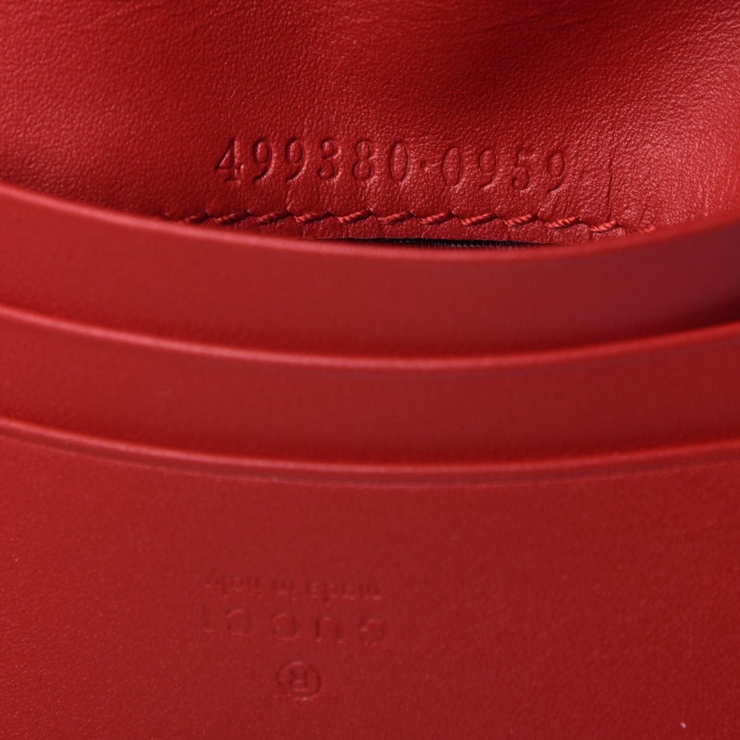 Soft GG Supreme Monogram Mystic Cat Card Case Wallet