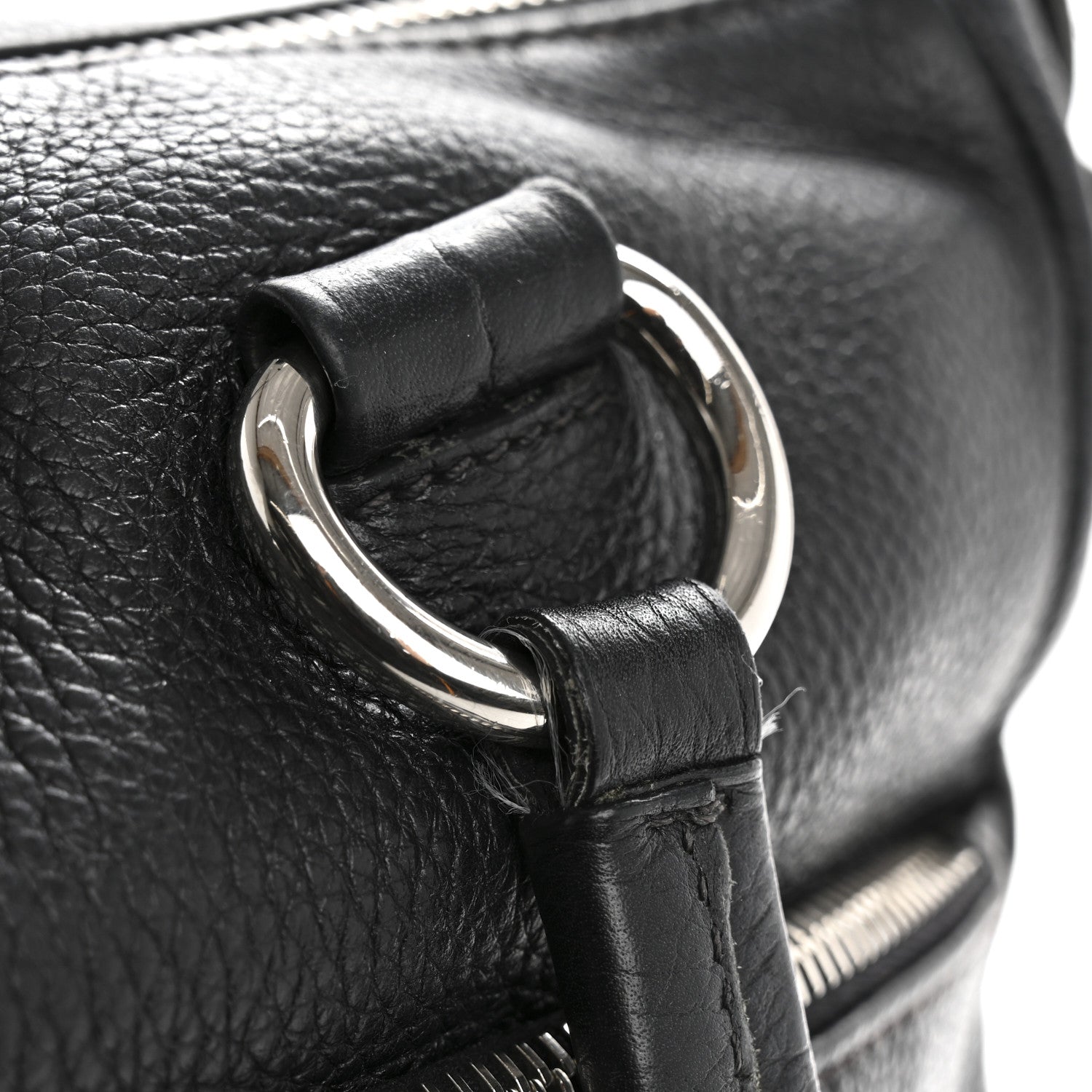 Prada Vitello Daino Shopping Tote Black 16 of 17