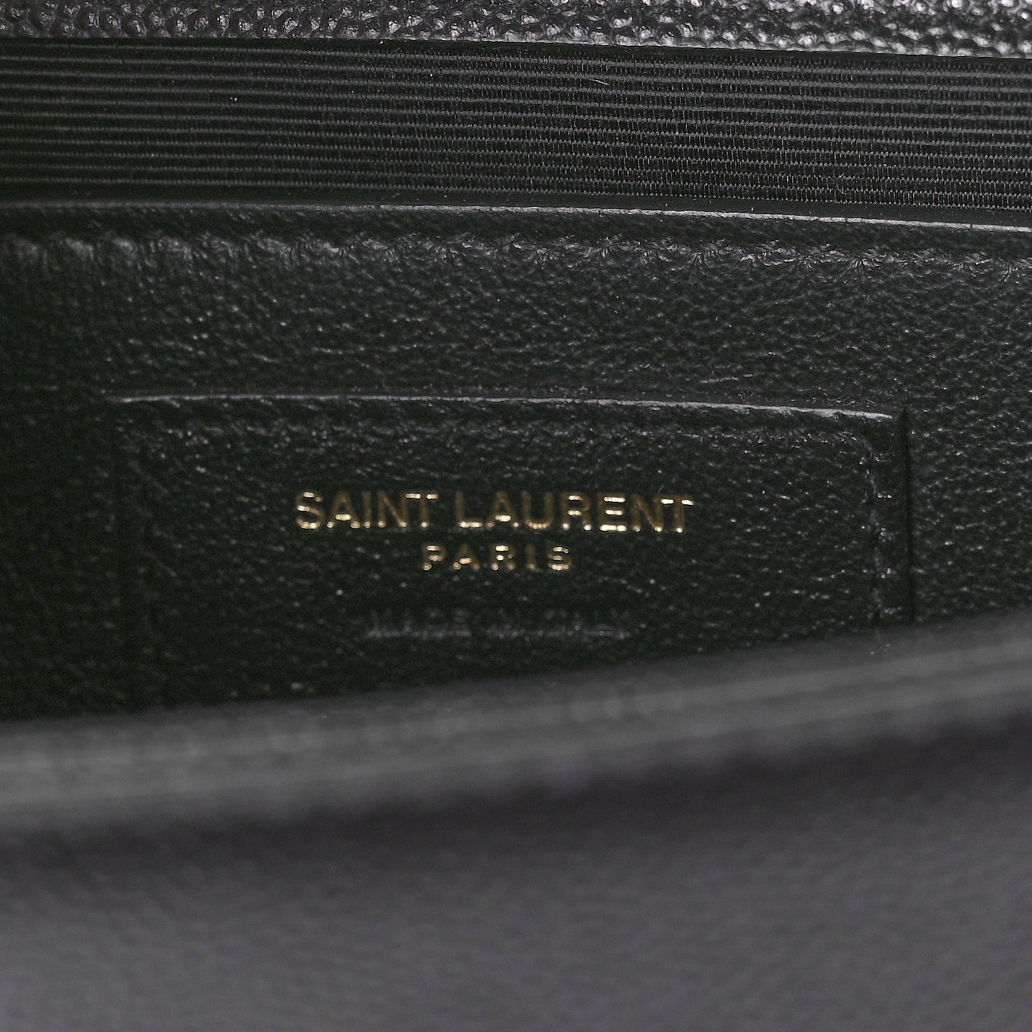 Saint Laurent Grain De Poudre Small Monogram Kate Satchel Black 7 of 10