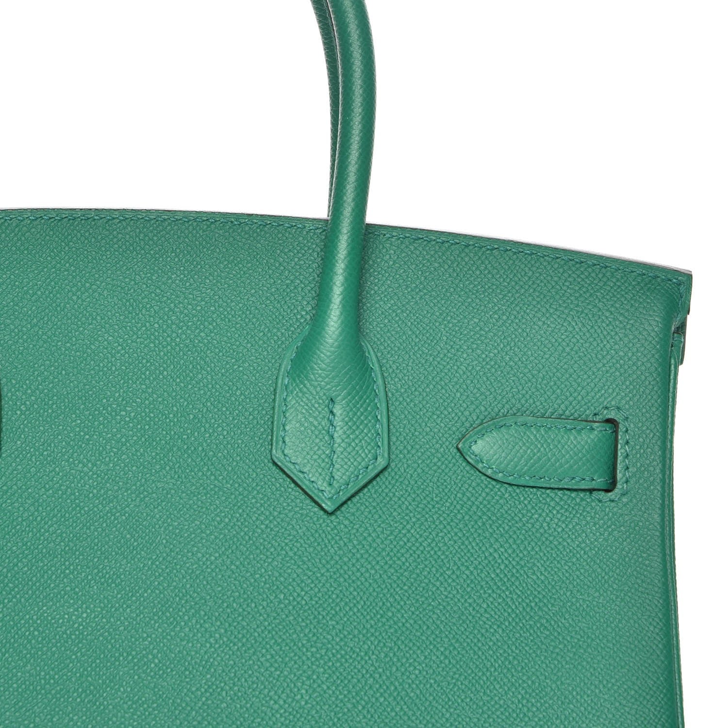 Hermes Epsom Birkin 30 Vert Vertigo 27 of 29