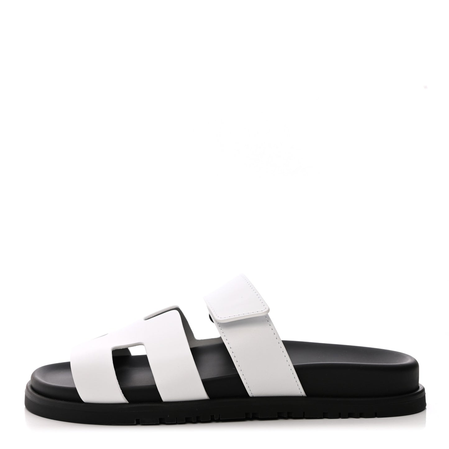 Calfskin Womens Chypre Sandals 37 White