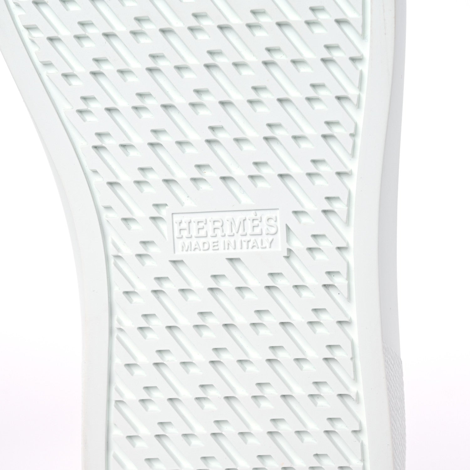 Hermes Calfskin Womens Advantage Sneakers 38.5 White Gris Argente 6 of 7