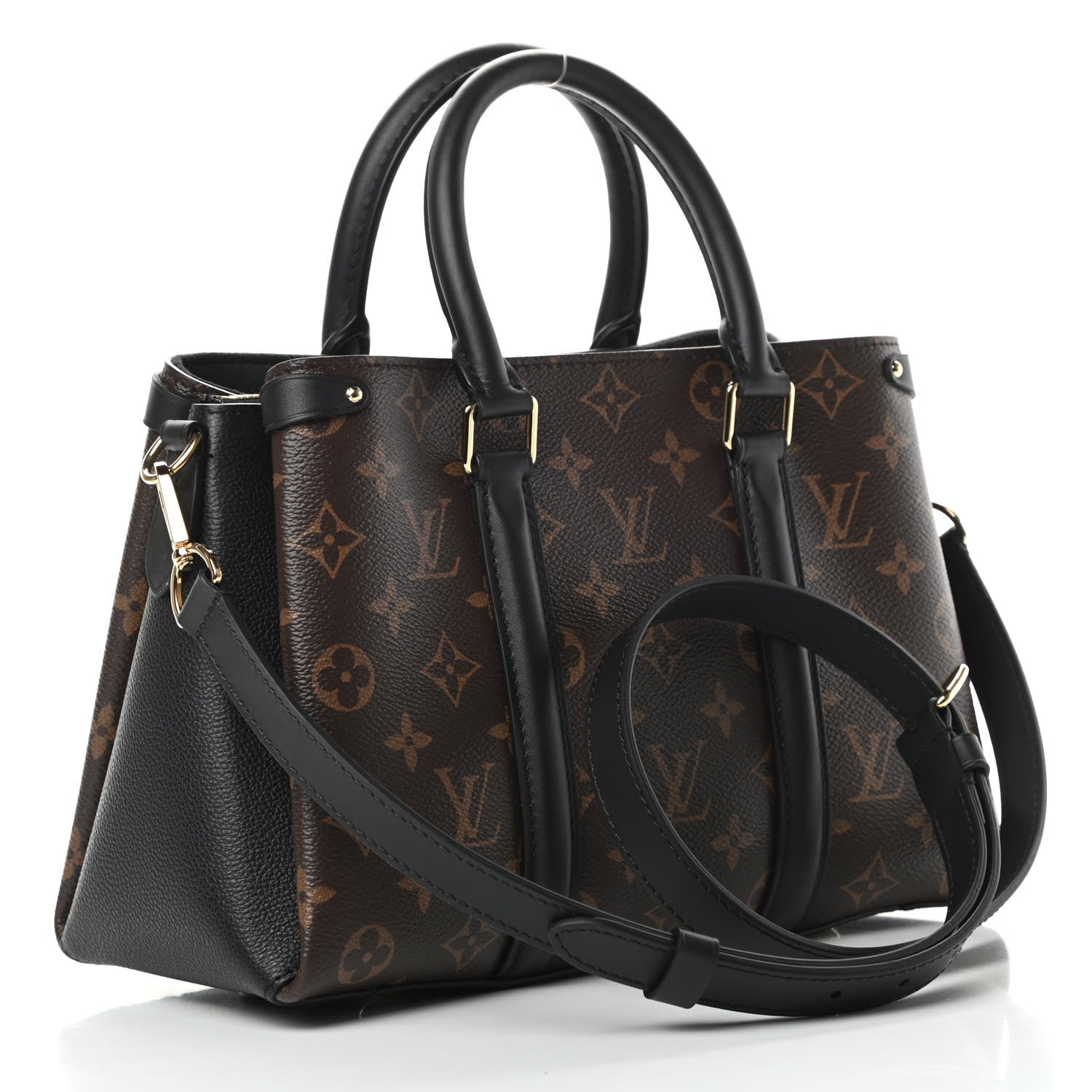 Louis Vuitton Monogram Soufflot BB Black 3 of 12