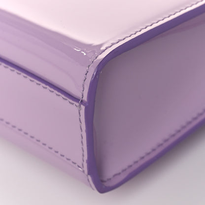 Givenchy Patent Calfskin Mini Vertical 4G Bag Lilac 11 of 11