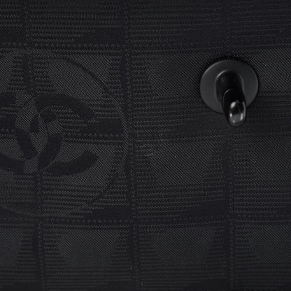 Chanel Nylon Medium Travel Accordion Flap Black 16 of 18