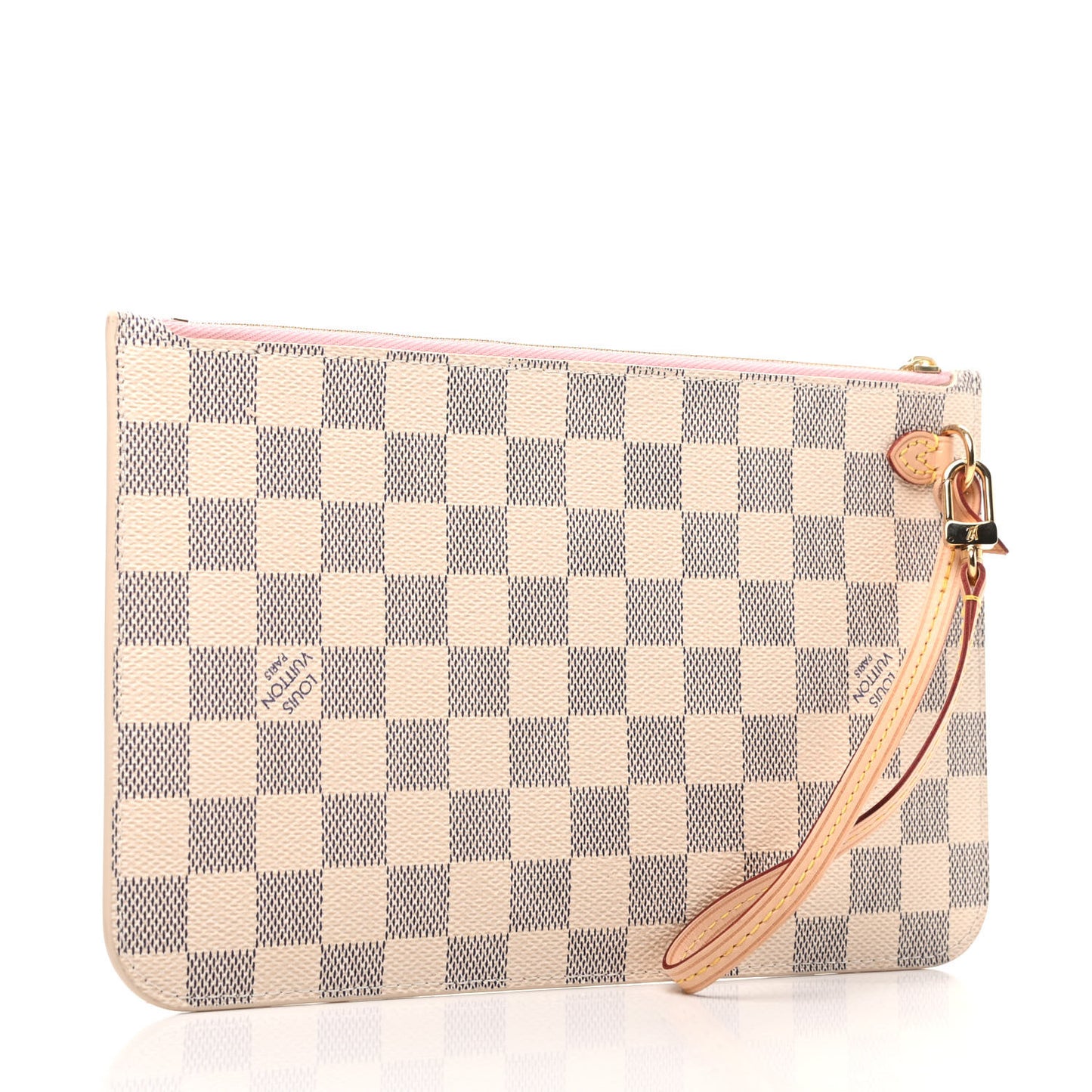 Damier Azur Neverfull MM GM Pochette Rose Ballerine