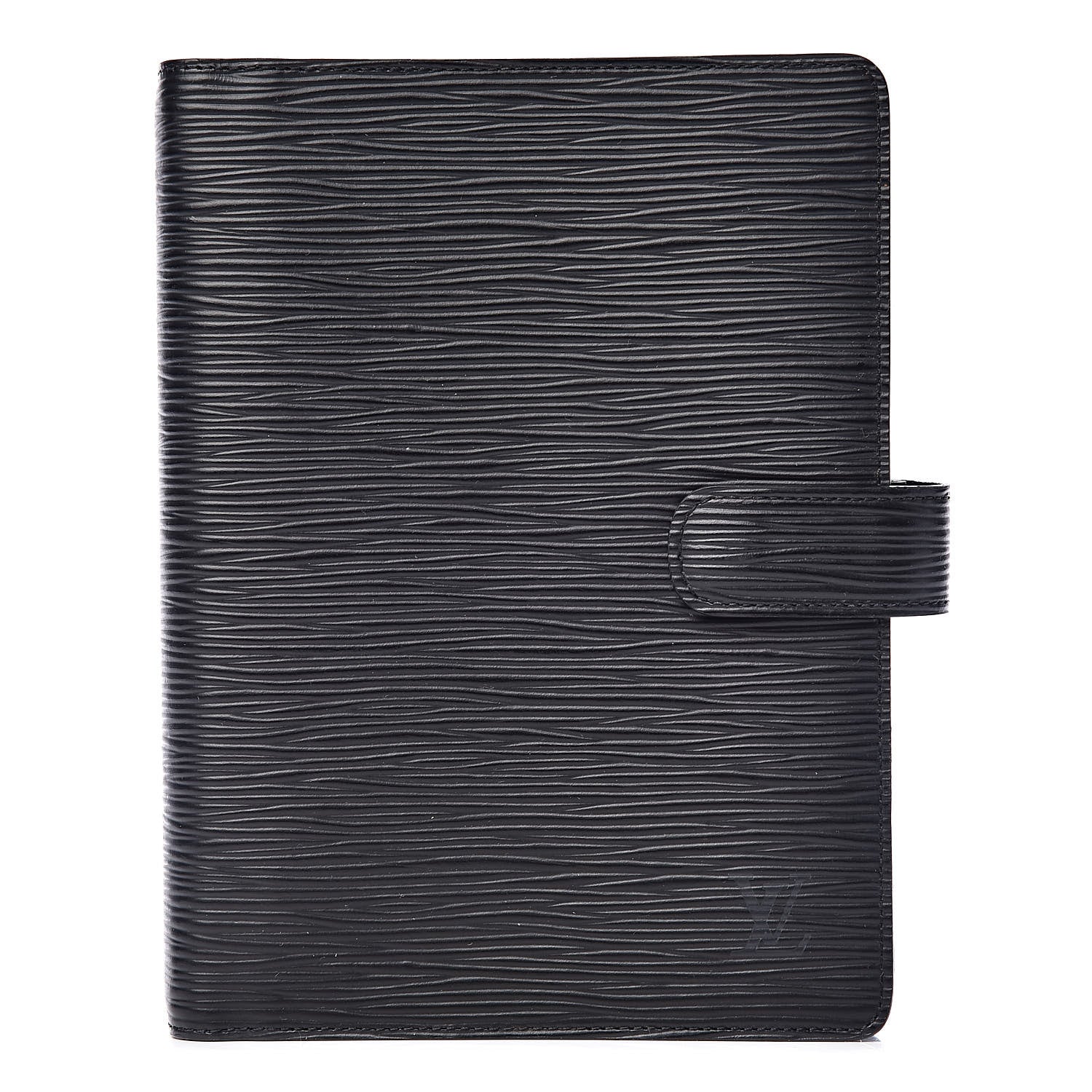 Louis Vuitton Epi Medium Ring Agenda Cover Black 1 of 8