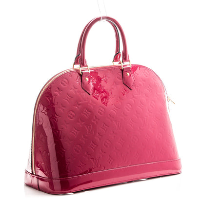 Louis Vuitton Vernis Alma GM Rose Indien 3 of 6