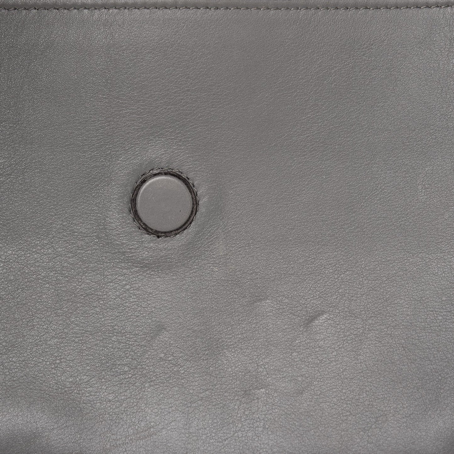 Vitello Soft Chain Horizontal Shoulder Bag Marmo Cannela