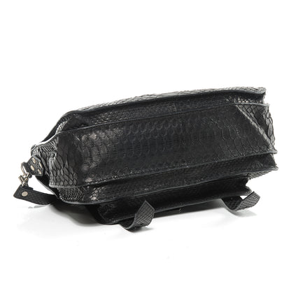 Proenza Schouler Python PS1 Medium Satchel Black 4 of 8