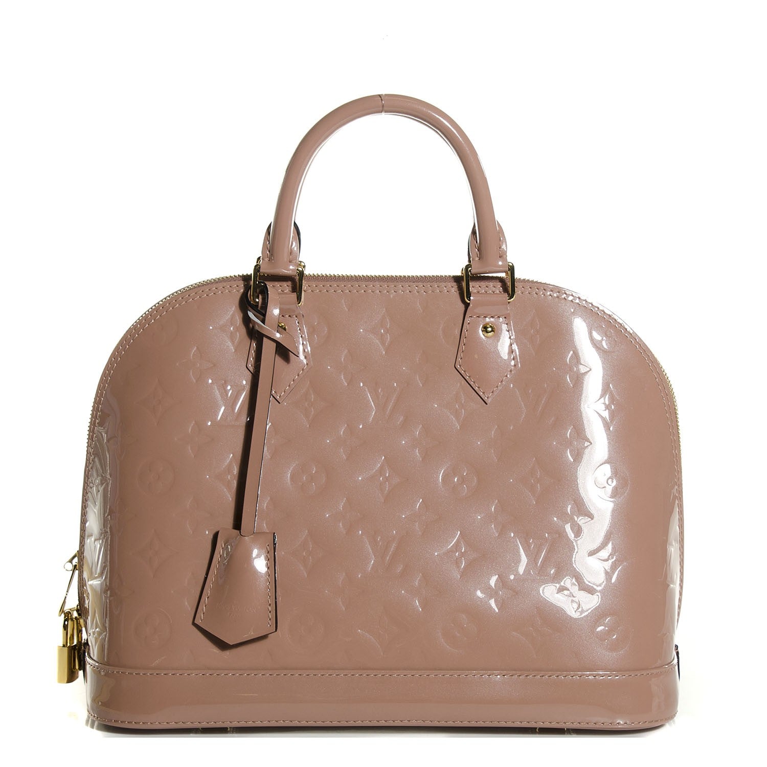 Louis Vuitton Vernis Alma PM Rose Velours 1 of 7