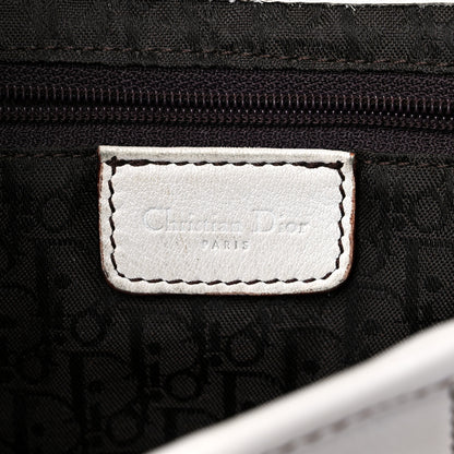 Christian Dior Calfskin Saddle Bag White 5 of 20
