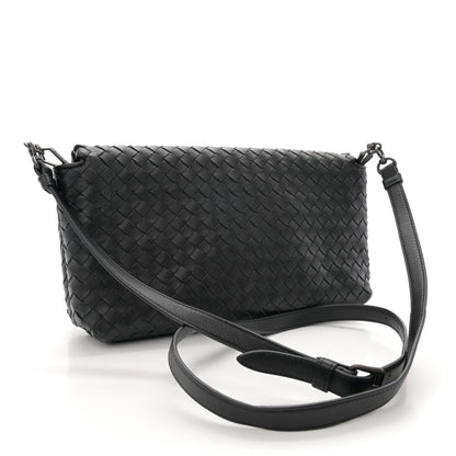 Bottega Veneta Nappa Intrecciato New Olympia Bag Black 3 of 10
