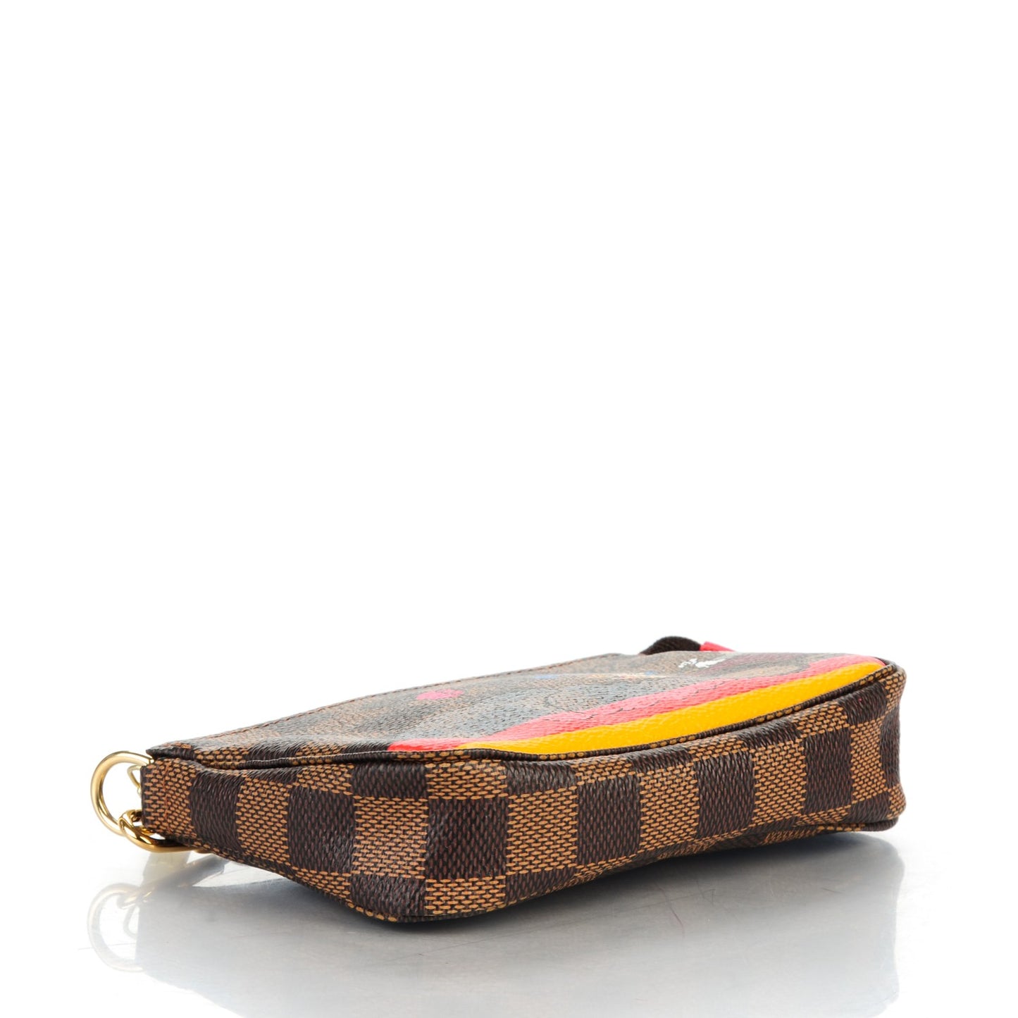 Damier Ebene 2015 Christmas Animation Mini Pochette Accessories