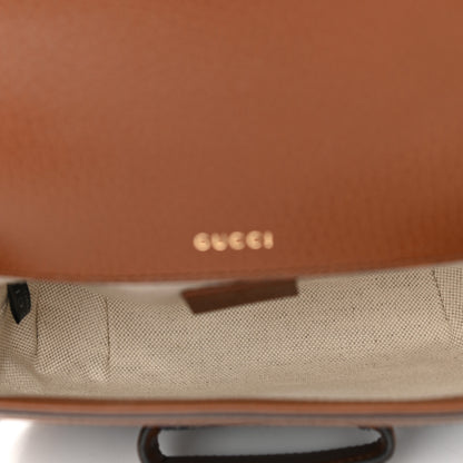 Gucci New Denim GG Monogram Dollar Calfskin Web Mini Horsebit 1955 Shoulder Bag Blue Tea Cuir Epilog 5 of 10