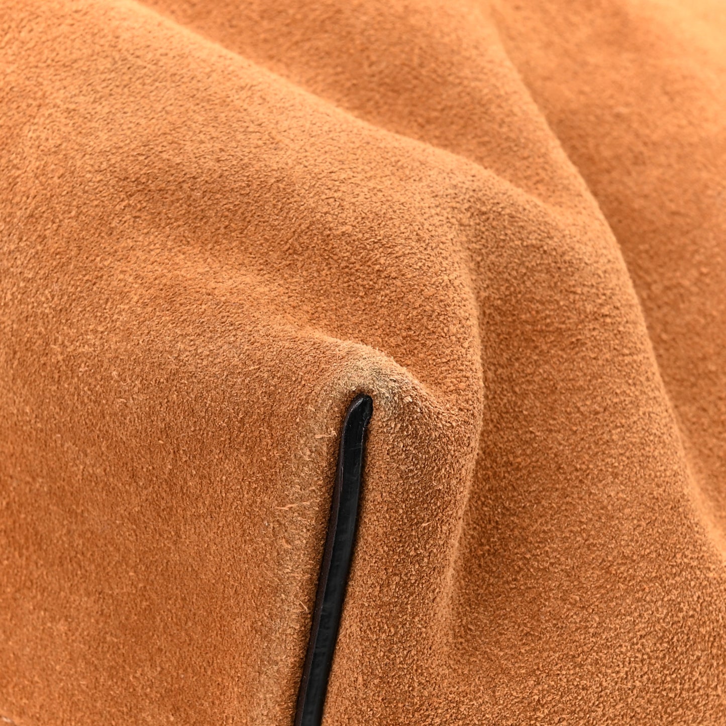 Suede Flamenco Knot Bag Tan