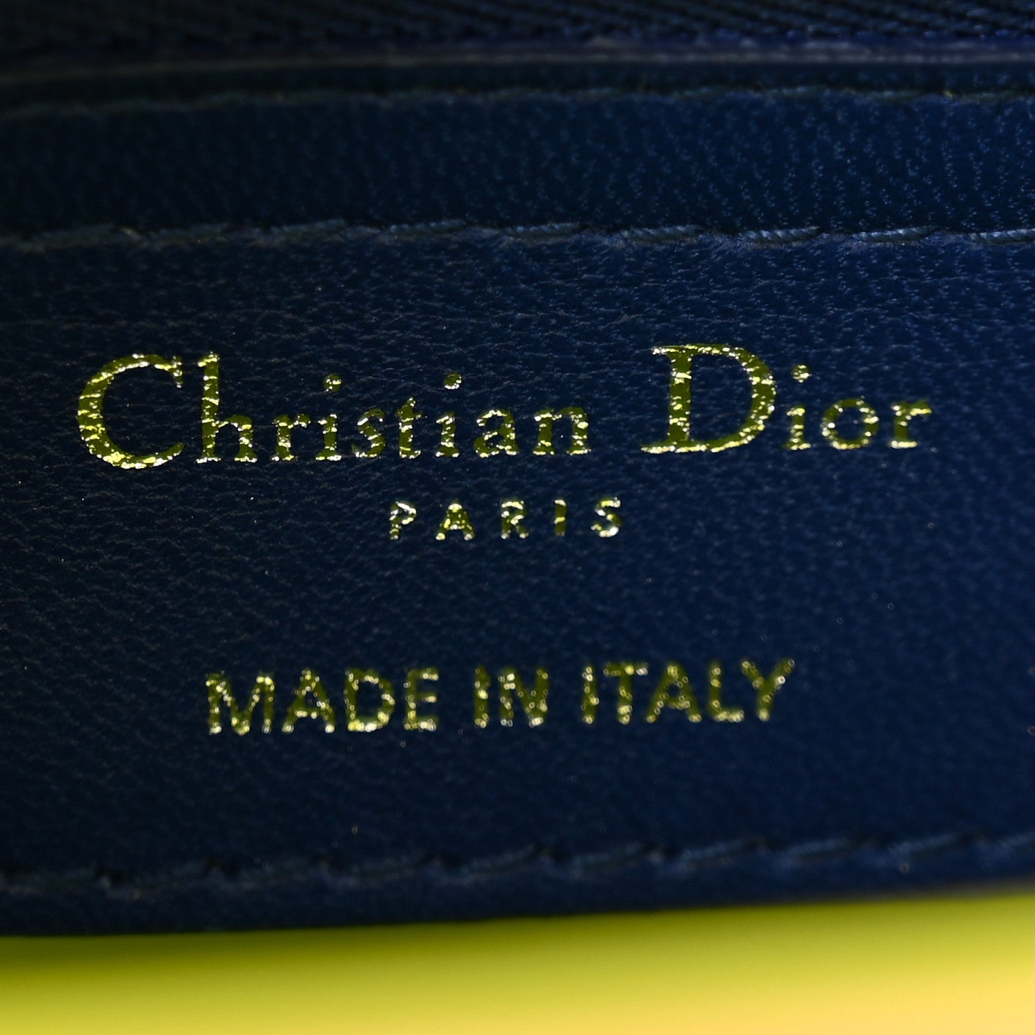 Christian Dior Lambskin Cannage Medium Tri-Color Lady Dior Pink Blue Yellow 6 of 12