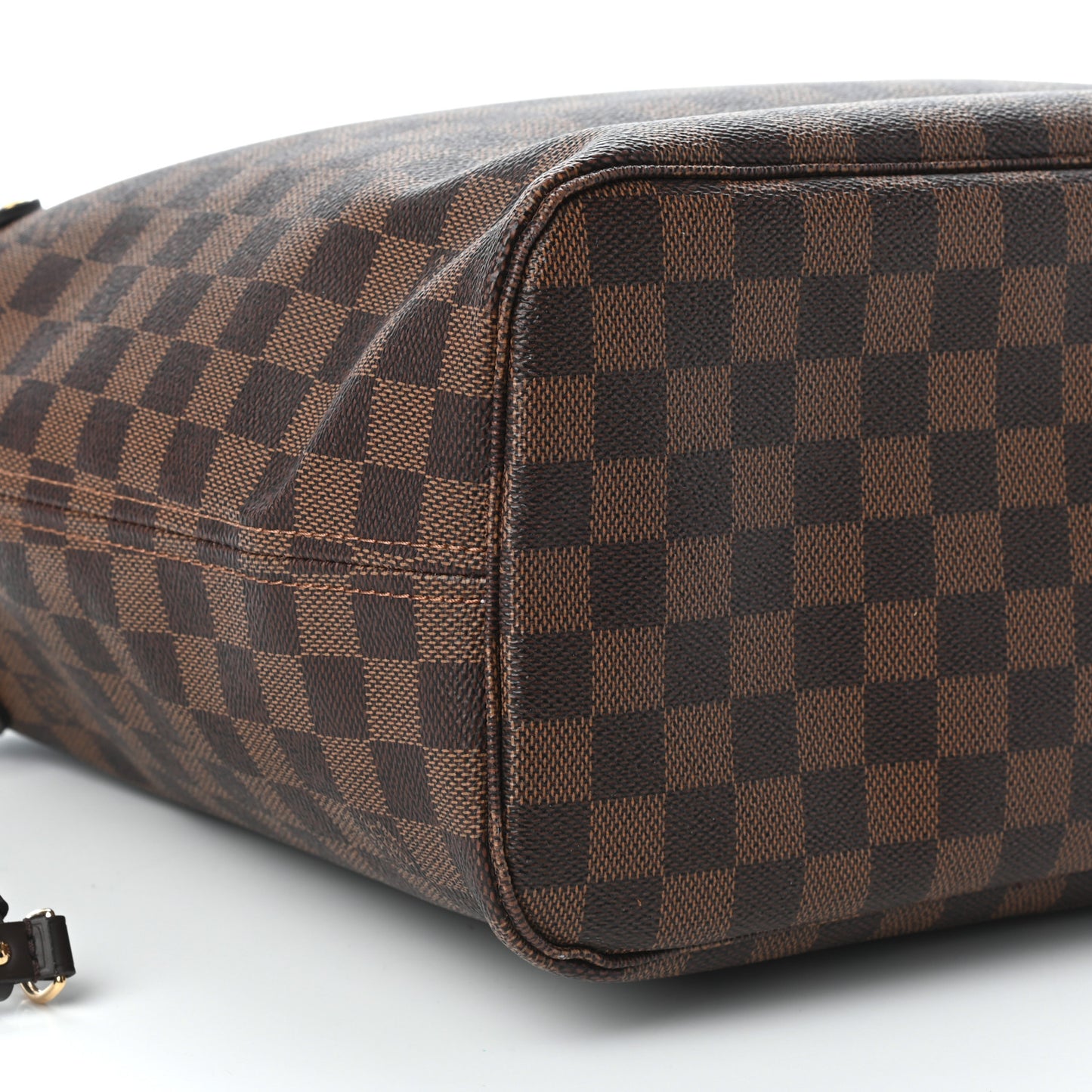 Damier Ebene Neo Neverfull MM Rose Ballerine