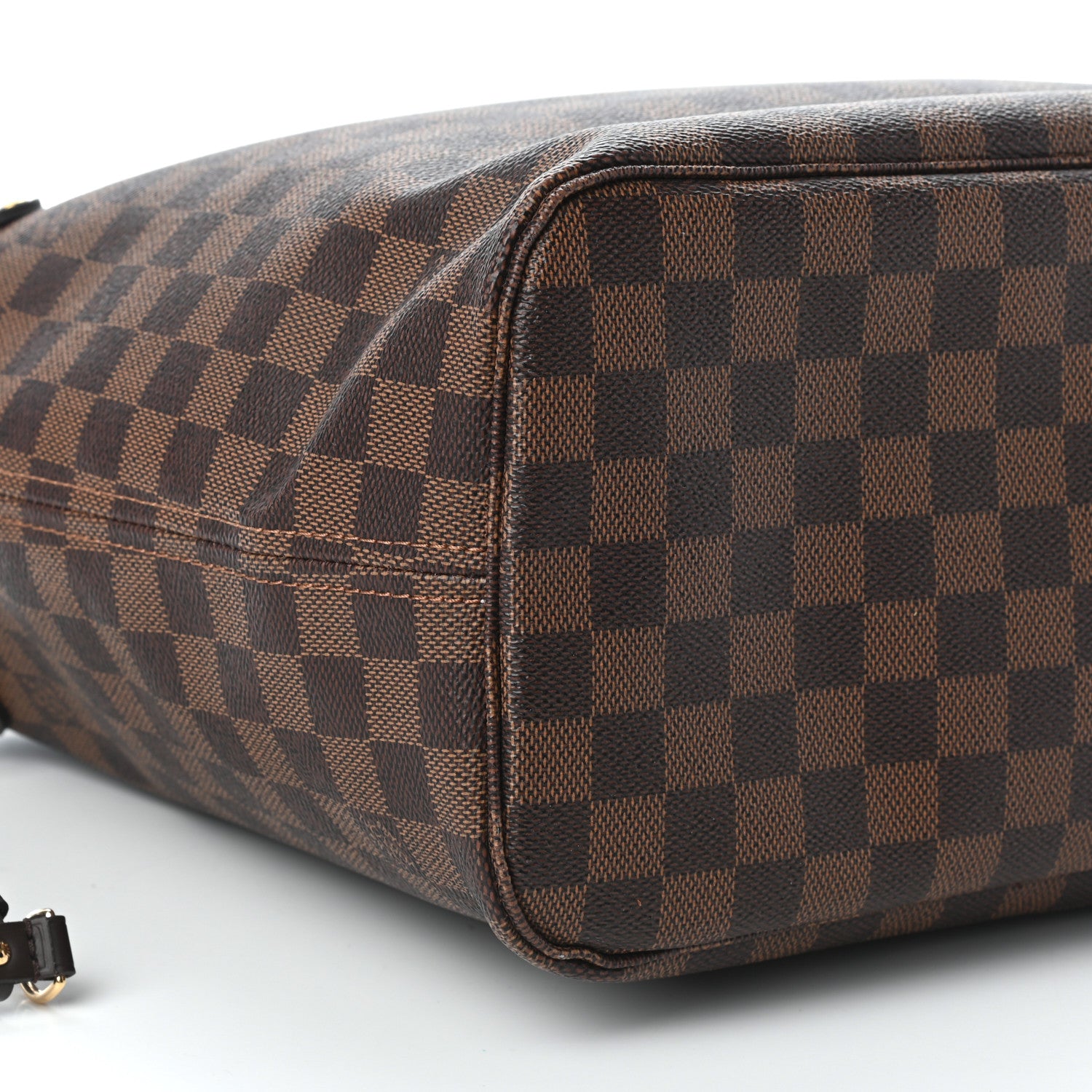 Louis Vuitton Damier Ebene Neo Neverfull MM Rose Ballerine 8 of 9
