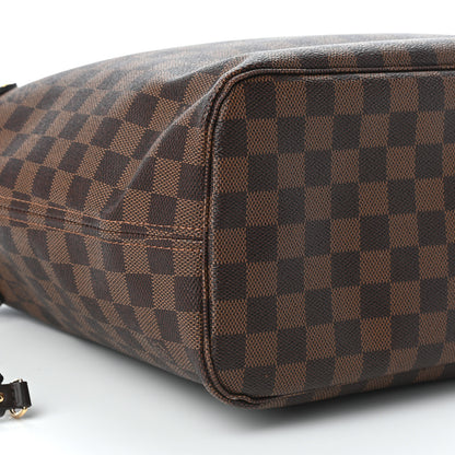 Louis Vuitton Damier Ebene Neo Neverfull MM Rose Ballerine 8 of 9