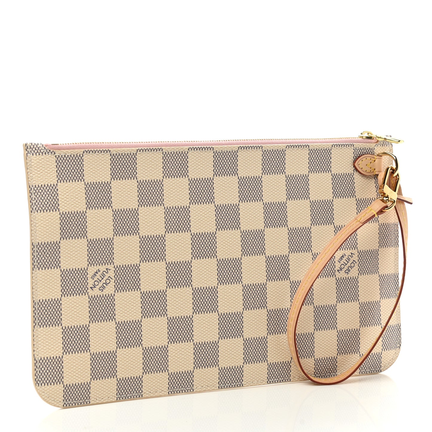 Damier Azur Neverfull MM GM Pochette Rose Ballerine