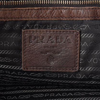 Prada Vitello Daino Shoulder Bag Bruciato 6 of 22