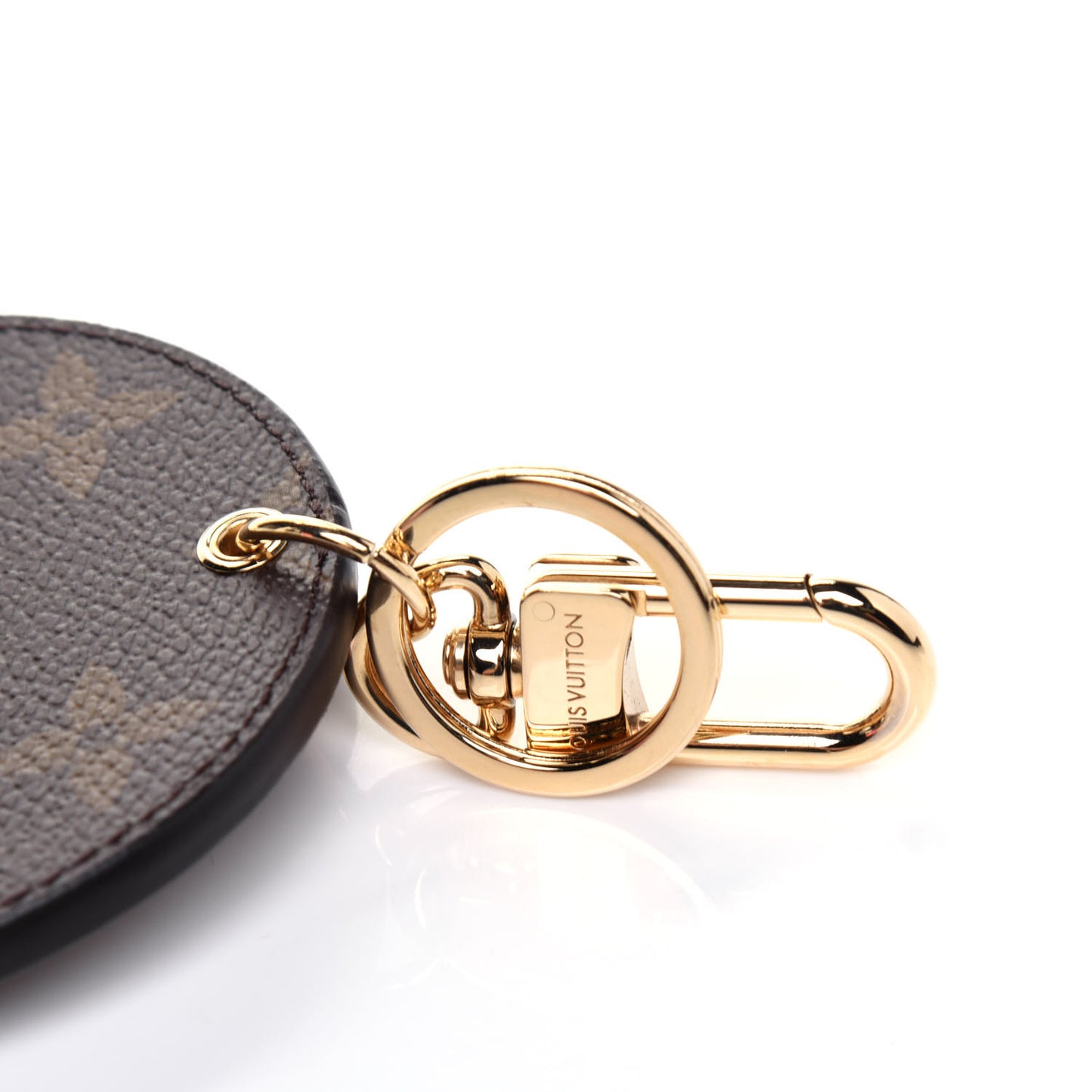 Monogram Reverse Key Holder Bag Charm