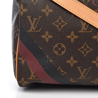 Louis Vuitton Monogram My LV Heritage Speedy Bandouliere 30 Bordeaux Black 13 of 14