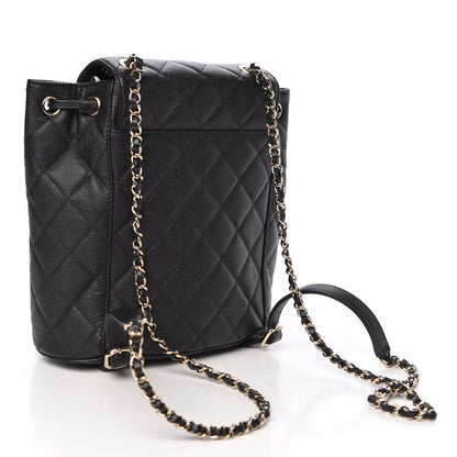 Chanel Caviar Quilted Backpack Bag Black 3 of 11