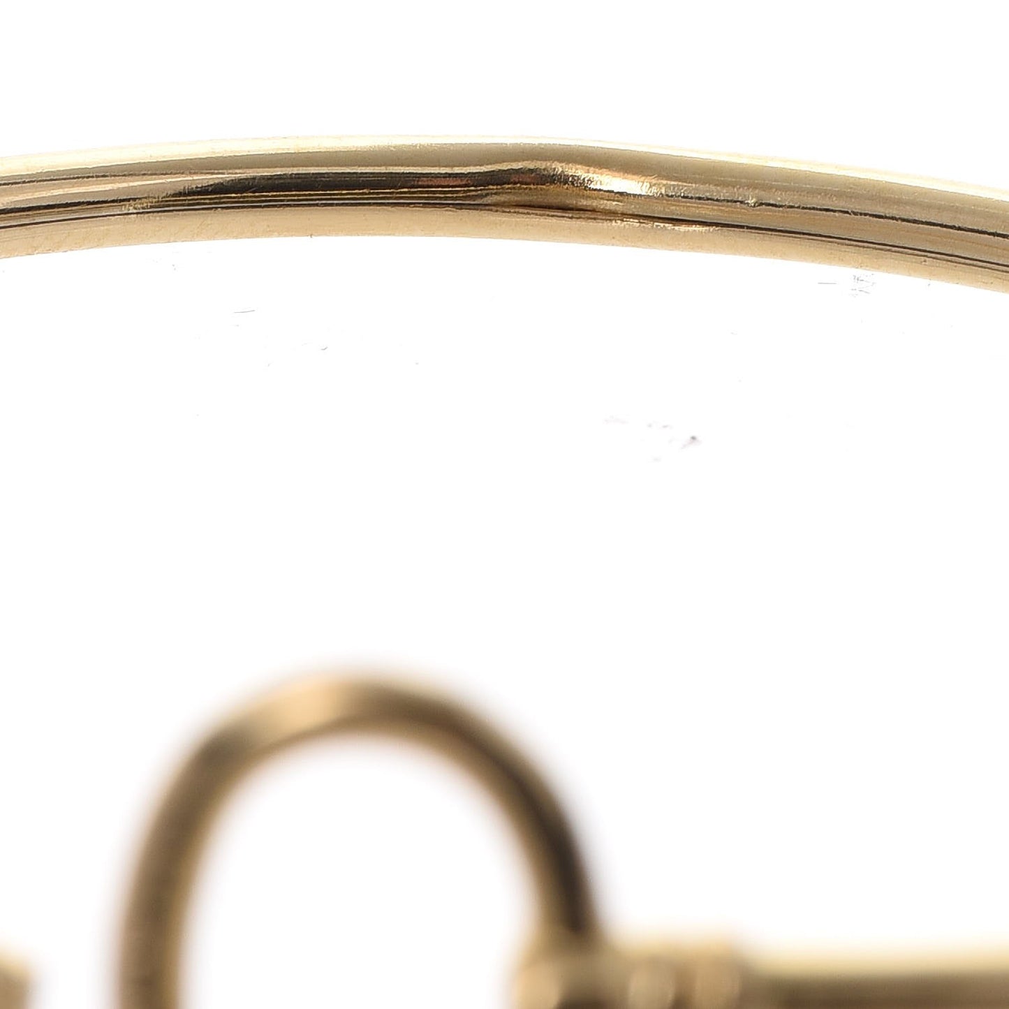 18K Yellow Gold Keys Wire Bracelet