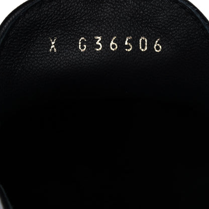 Chanel Lambskin Quilted Womens CC Loafers 39 Black 9 of 10