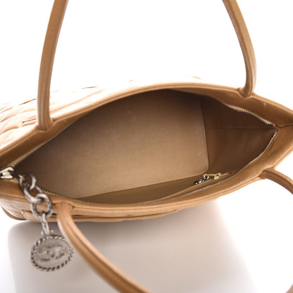 Chanel Caviar Quilted Medallion Tote Beige 5 of 14