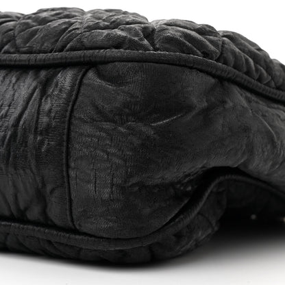 Chanel Crinkled Coated Canvas Le Marais Large Tote Black 10 of 12