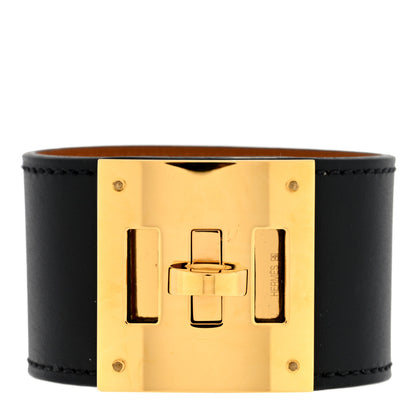 Hermes Swift Kelly Dog Bracelet Black 1 of 3