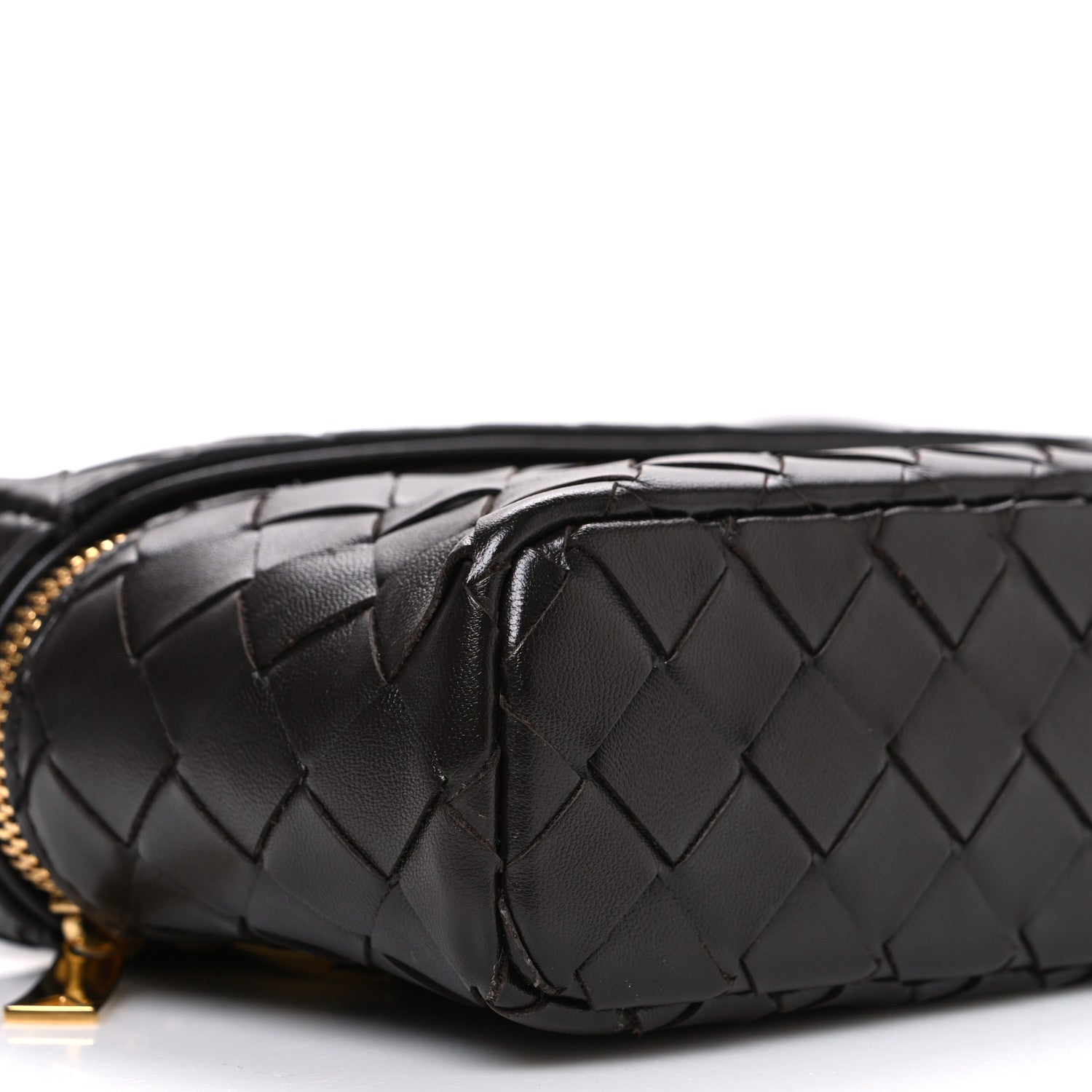 Bottega Veneta Calfskin Intrecciato Bang Bang Vanity Case Fondant 10 of 11