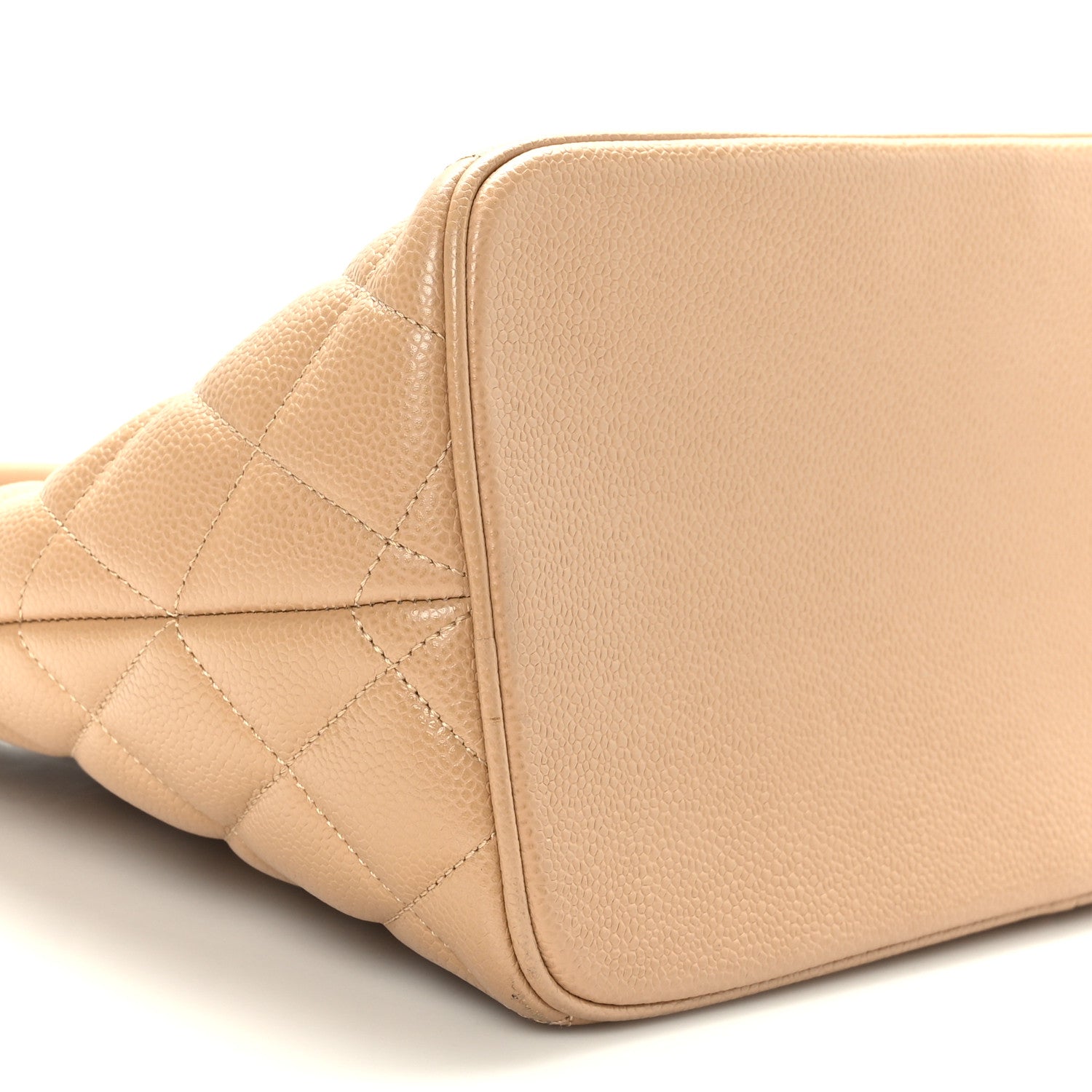 Chanel Caviar Quilted Medallion Tote Beige 8 of 10