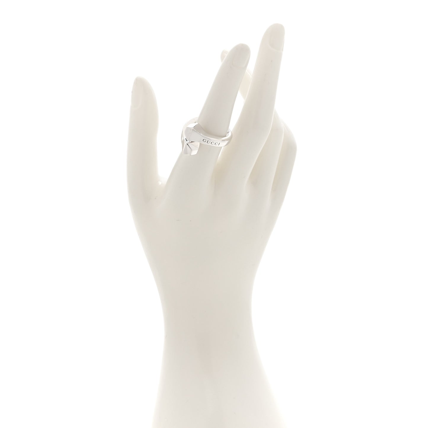 Sterling Silver Chiodo Double Nail Ring 54 7