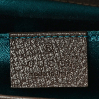 Gucci GG Supreme Monogram Web Small Ophidia Chain Shoulder Bag Brown 6 of 12