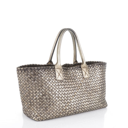 Bottega Veneta Intrecciato Medium Cabat Platino Ossidato 3 of 8