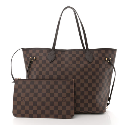 Louis Vuitton Damier Ebene Neverfull MM 3 of 10