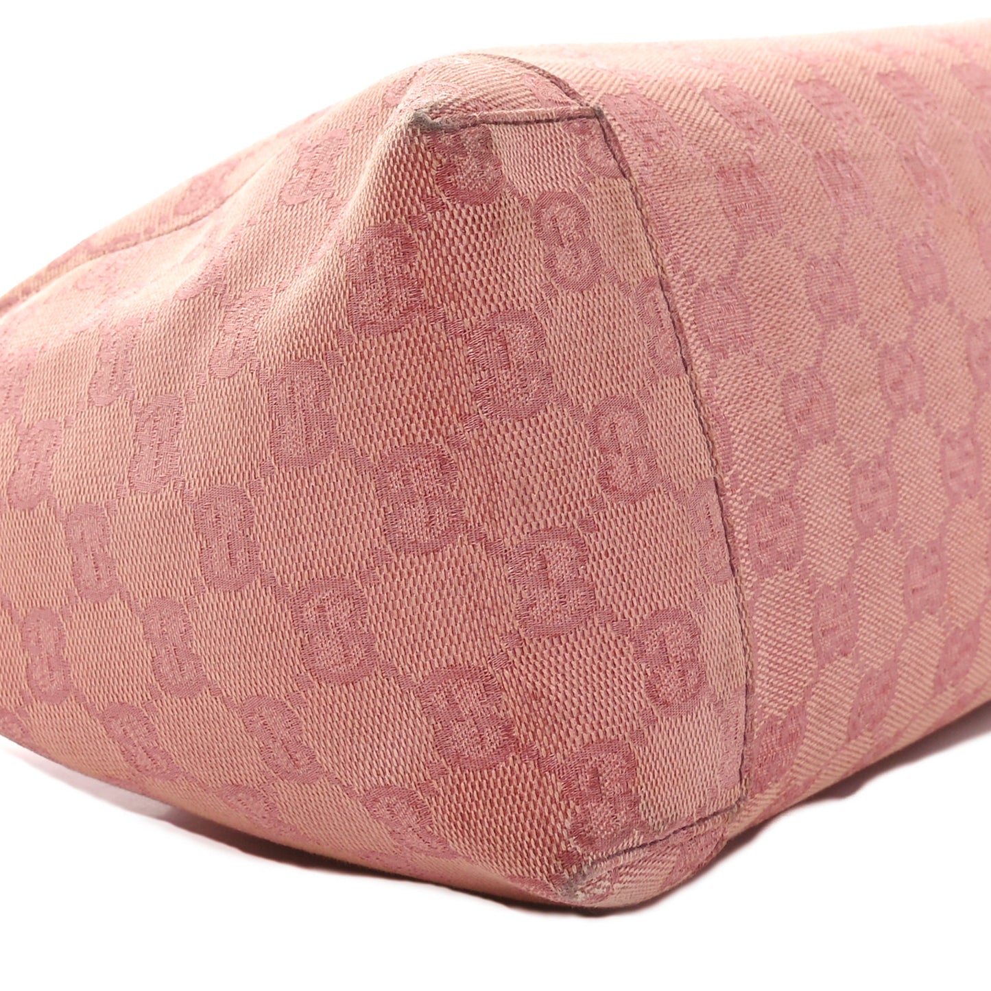 Monogram Horsebit Top Handle Hobo Bag Pink