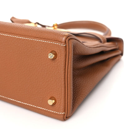 Hermes Togo Kelly Retourne 28 Gold 10 of 11