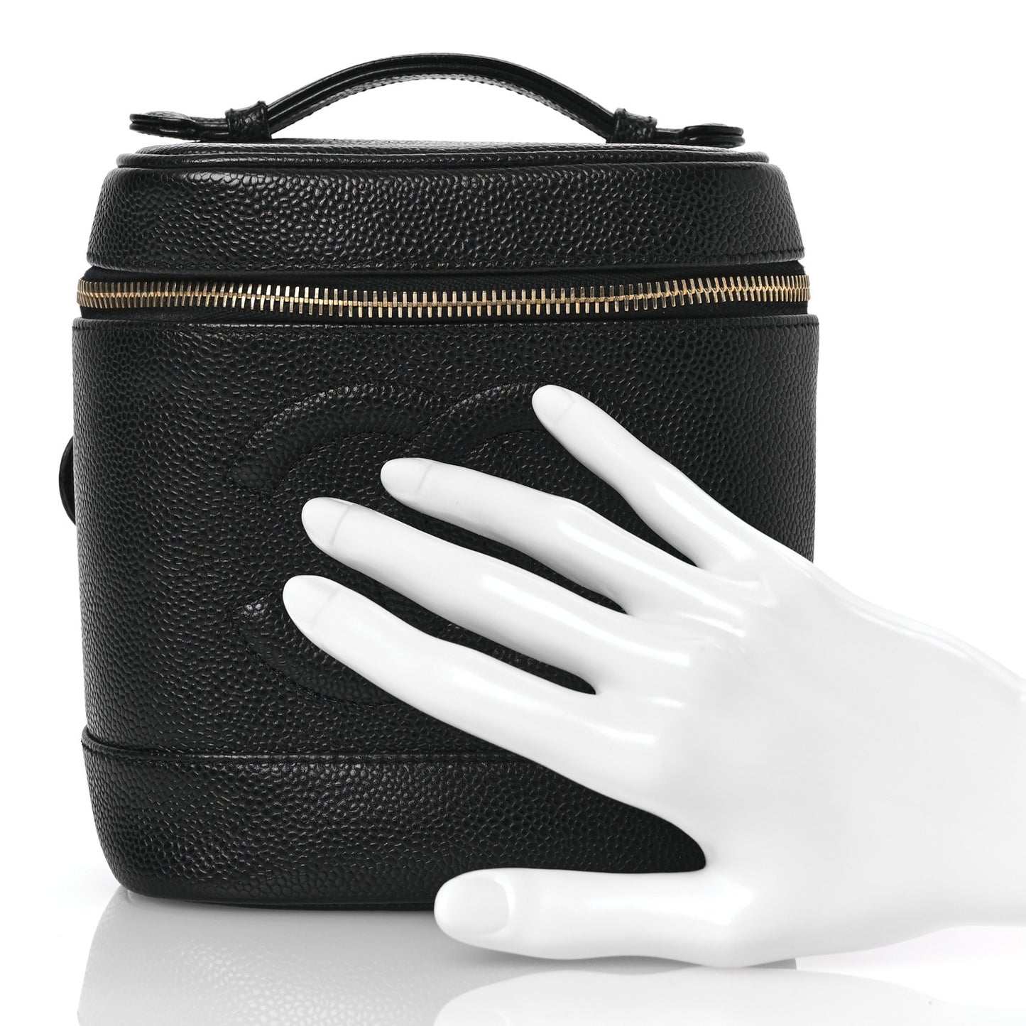 Caviar Vanity Cosmetic Case Black