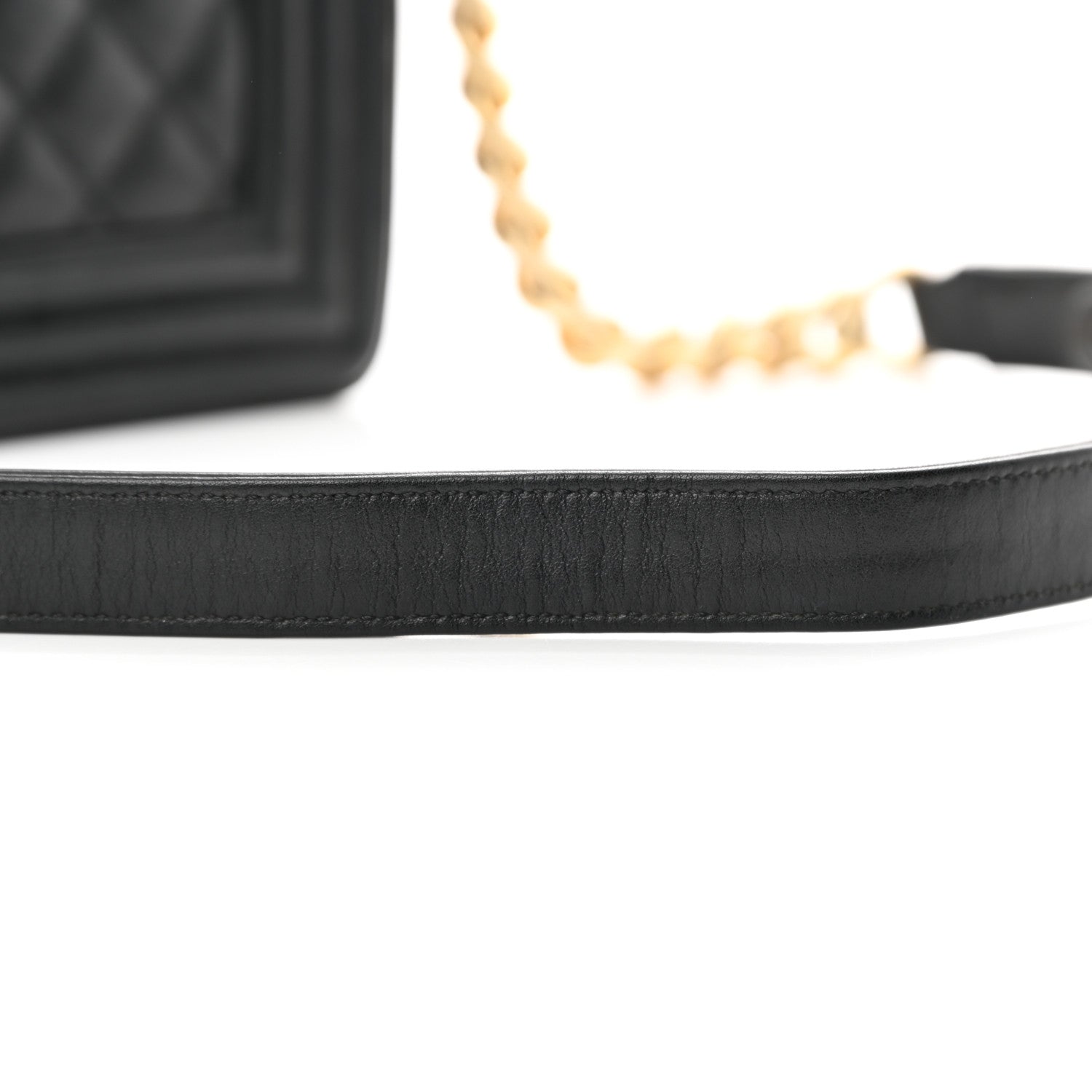 Chanel Calfskin Quilted New Medium Boy Flap Black 19 of 20
