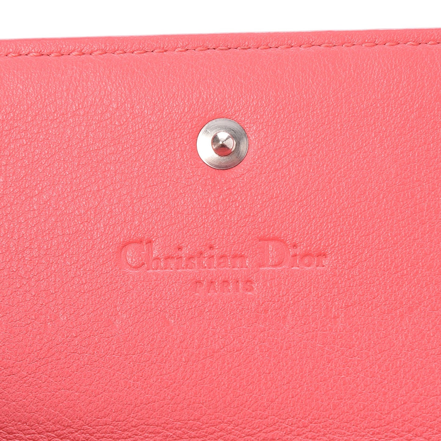 Patent Cannage Rendezvous Chain Wallet Coral