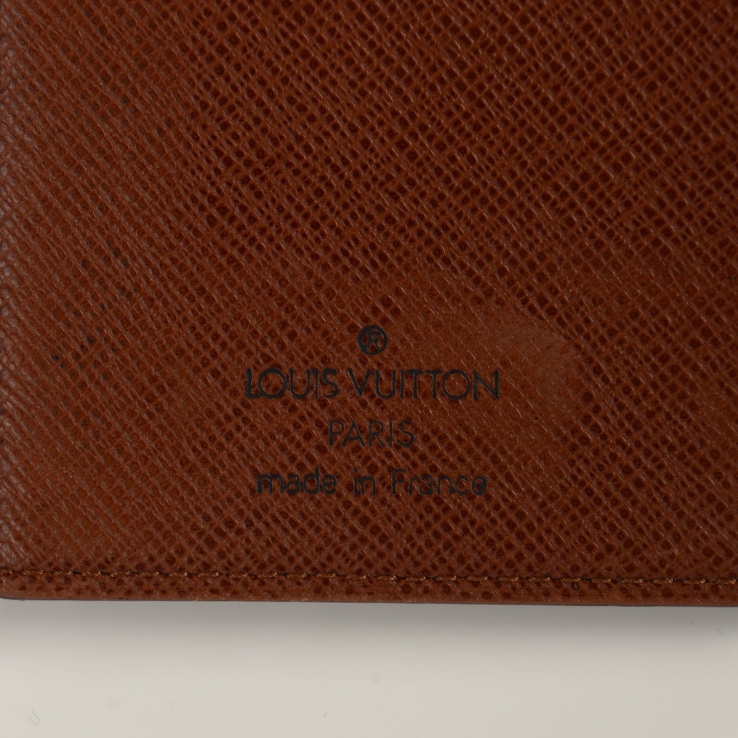 Monogram Mini Agenda Cover